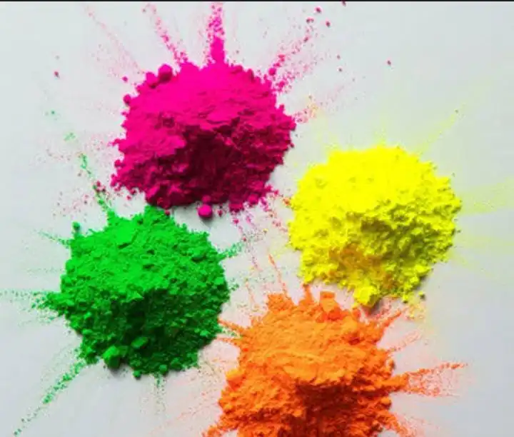 Fluorescent leak detection powder